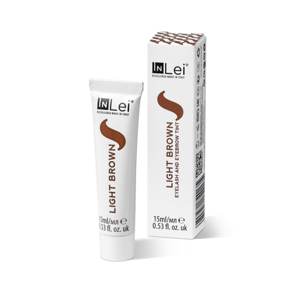 InLei "LIGHT BROWN" צבע לריסים/גבות